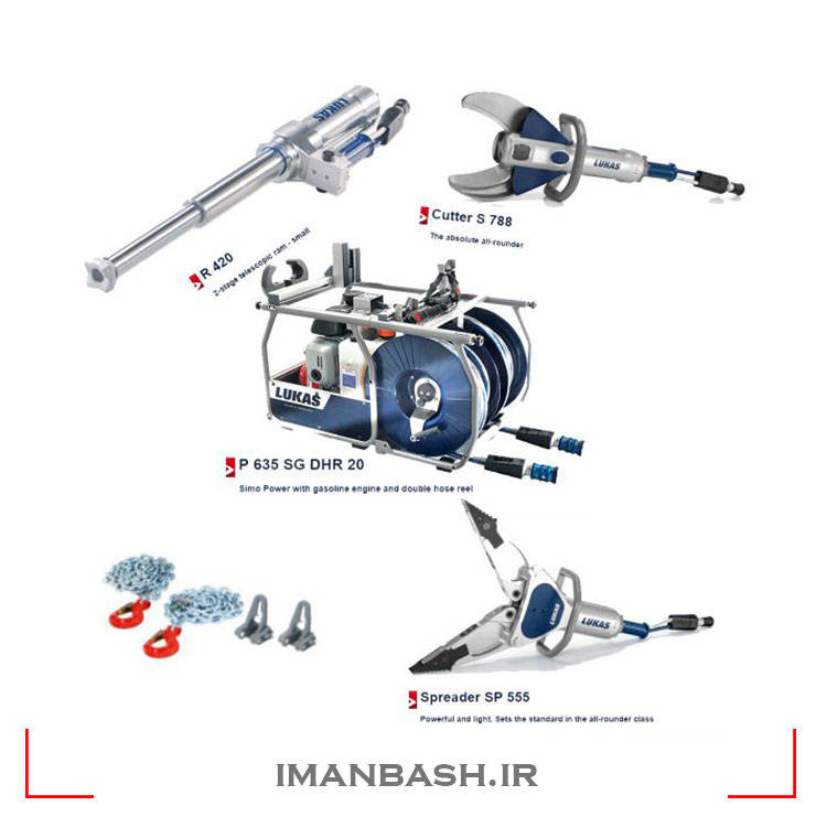 SET ست نجات سنگین هیدرولیکی لوکاس - Image 1
