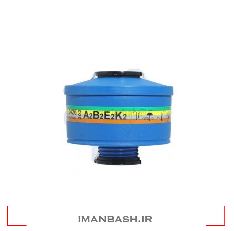 A2B2E2K2 فیلتر شیمیائی چهار حالته A2B2E2K2 برای ماسک های تمام صورت