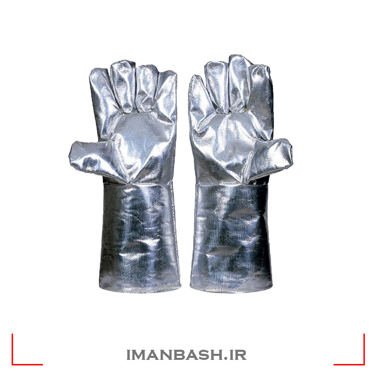 دستكش-نسوز-روكش-دار-آلومينيوميjlp-0501 دستکش نسوز روکش دار آلومینیومی JLP 0501